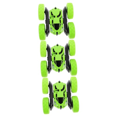 VICASKY 3St doppelseitiges Stuntauto kreatives Stuntauto doppelseitiges RC-Stuntauto ferngesteuertes Auto Kinder rc ferngesteuertes Auto für Kinder dreckiges Fahrrad RC-Stuntautos Plastik von VICASKY