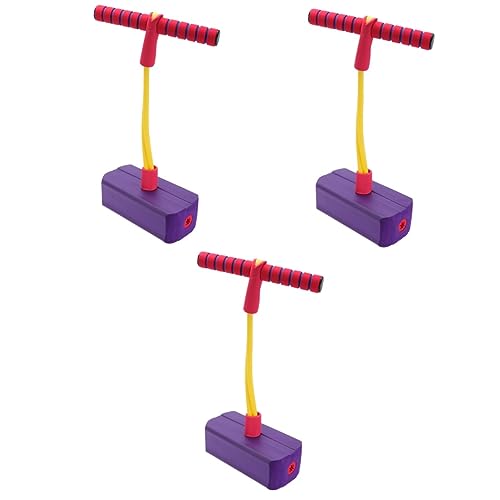 VICASKY 3St hüpfendes Spielzeug Kinder fitnessgeräte Kinder Outdoor Spielzeug Kinder Balance Spielzeug sportgeräte Kinder springendes Spielzeug für Kinder Bungee-Jumper Violett von VICASKY