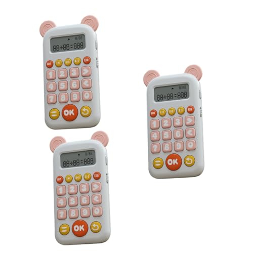 VICASKY 3St mündliche Rechenmaschine Mathe-Spielspielzeug Lernspiel kindererziehung aufklärung Kinder Mädchenspielzeug Kinderspielzeug Kinderspiele im Alter von 6-8 Jahren Mathe-Spiele von VICASKY