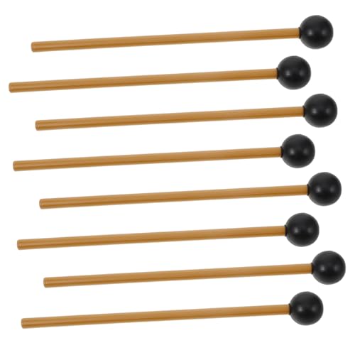 VICASKY 4 Paare Hammer Musikalischer Trommelstock Performance Drumsticks Percussion-zubehör Universeller Drumstick Schlagzeug-Teile Universelle Trommelschlägel Plastik von VICASKY