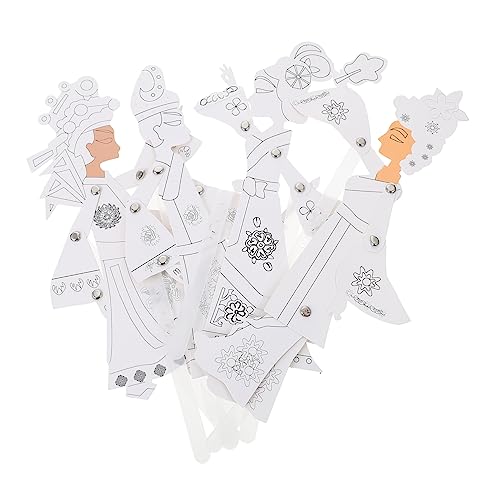 VICASKY 4 Sets DIY Material Kit Zum Basteln Für Marionettenkinder DIY Kit Puppen DIY Handwerksspielzeug Schattenpuppenspiel Herstellung DIY Schatten Handpuppenspielzeug Chinesisches von VICASKY