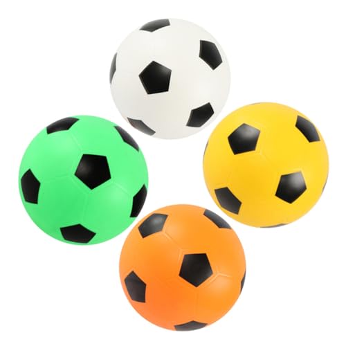 VICASKY 4 Stück Fußball Outdoor draußen kinderspielzeug outdoorspielzeug spielzeuge für outdor PVC-Fußbälle aufblasbare Fußbälle Green von VICASKY