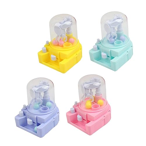 VICASKY 4 Stück Mini-Gacha-Maschine kreatives Lernspielzeug Exquisite Bonbonfangmaschinen Kinderspielzeug Kinder deko Spielzeuge Süßigkeitenmaschine für Kinder kreative Bonbonfänger von VICASKY