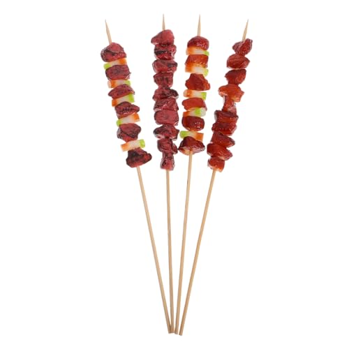 VICASKY 4 Stück Simulation Grillspieße Mini Lebensmittel Gefälschte Lebensmittel Grill Lebensmittel BBQ Kochen Küche Lebensmittel Dekoration Requisiten BBQ Grill Mikro Landschaft VICASKY 4 Stück Simulation Grillspieße Mini Lebensmittel Gefälschte Lebensmittel Grill Lebensmittel BBQ Kochen Küche Lebensmittel Dekoration Requisiten BBQ Grill Mikro Landschaft von VICASKY