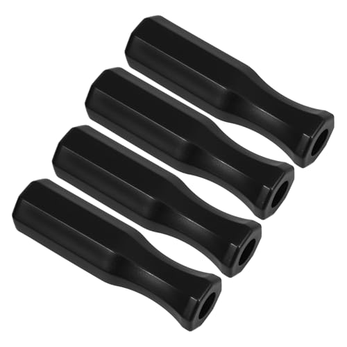 VICASKY 4 Stück Teiliges Tischfußballgriff Kunststoff Schwarz Ergonomische Achteckige Kickergriffe mit Rutschfestem Design Langlebig und Verschleißfest Ersatz für Tischfußballzubehör VICASKY 4 Stück Teiliges Tischfußballgriff Kunststoff Schwarz Ergonomische Achteckige Kickergriffe mit Rutschfestem Design Langlebig und Verschleißfest Ersatz für Tischfußballzubehör von VICASKY