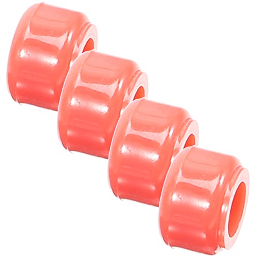 VICASKY 4 Stück kleines Skate-Roller-Modell Fingerspitzen-Bewegungsspielzeug Mini-Räder tischläufer Weihnachten rolf zuckowski Weihnachten kompaktes Skate- Bildungsspielzeug rot von VICASKY