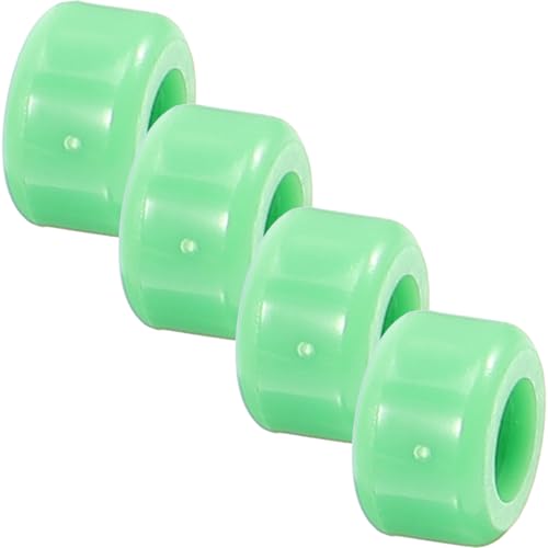 VICASKY 4 Stück lustiges Skate- zappeln gefälschtes Rollenspielzeug Hand Finger Skateboard pädagogisches Fingerspielzeug Finger-Fake-Skate Rostfreier Stahl Green von VICASKY