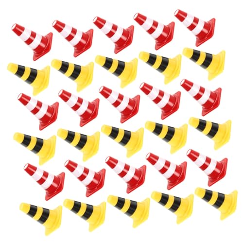 VICASKY 40 Stück Teiliges Mini Verkehrshütchen und Verkehrsschilder Spielset Bunte Leichte Baustellen Straßensperren Simulation Pädagogisches Lernspielzeug für Verkehrssicherheit und VICASKY 40 Stück Teiliges Mini Verkehrshütchen und Verkehrsschilder Spielset Bunte Leichte Baustellen Straßensperren Simulation Pädagogisches Lernspielzeug für Verkehrssicherheit und von VICASKY