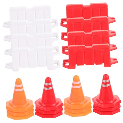 VICASKY 40 Stück Teiliges Miniatur verkehrszeichen spielset aus Robustem mit Pylonen Barrieren und Warnschildern in Leuchtenden Farben Pädagogisches Outdoor Verkehrsicherheit VICASKY 40 Stück Teiliges Miniatur verkehrszeichen spielset aus Robustem mit Pylonen Barrieren und Warnschildern in Leuchtenden Farben Pädagogisches Outdoor Verkehrsicherheit von VICASKY