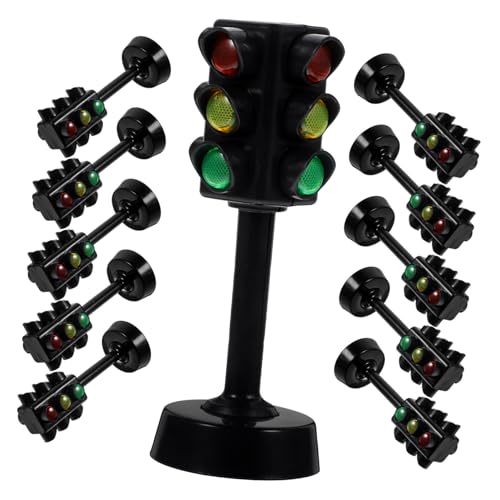 VICASKY 48 STK Ampelmodell Ampelspielzeug Für Kleinkinder Ampel Spielzeug Led-schilderlicht Puzzle-Spielzeug Led-Spielzeug Simulierte Ampel Timing-licht Luftleitungsanschlüsse Abs von VICASKY