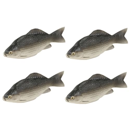 VICASKY 4Stücke Künstliches Fischmodell Realistische Simulationstiere für Aquarien und Terrarien für Fischliebhaber und Dekorationselemente VICASKY 4Stücke Künstliches Fischmodell Realistische Simulationstiere für Aquarien und Terrarien für Fischliebhaber und Dekorationselemente von VICASKY