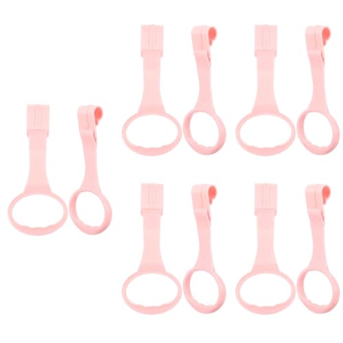 VICASKY 5 Paare Bettringe für Junge Mädchen Standringe mit Robustem Griff Sichere Lauflernhilfe und Greifspielzeug für Neugeborene und Kleinkinder rutschfest und Leicht zum Training der VICASKY 5 Paare Bettringe für Junge Mädchen Standringe mit Robustem Griff Sichere Lauflernhilfe und Greifspielzeug für Neugeborene und Kleinkinder rutschfest und Leicht zum Training der von VICASKY