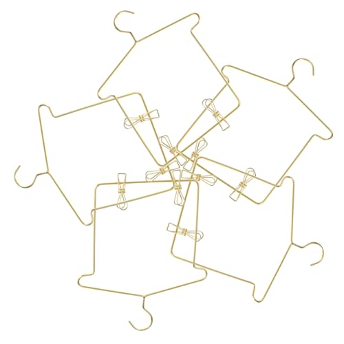 VICASKY 5 Sätze Puppenaufhänger Kleiderbügel Für Minipuppen Kleiderbügel Für Puppen Kleiderbügel Und Kleiderständer Für Puppen Steht Puppenkleidung Kleiderbügel Für Babys Golden Eisen VICASKY 5 Sätze Puppenaufhänger Kleiderbügel Für Minipuppen Kleiderbügel Für Puppen Kleiderbügel Und Kleiderständer Für Puppen Steht Puppenkleidung Kleiderbügel Für Babys Golden Eisen von VICASKY