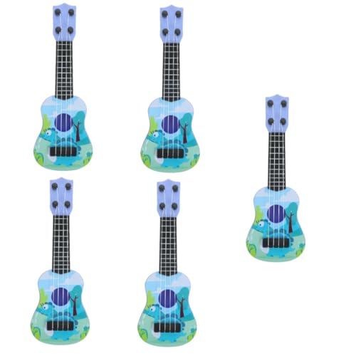 VICASKY 5 Stück Kinder Mini Ukulele Spielzeug Ukulele Für Kinder Toddle Ukulele Kinder Ukulele Gitarre Für Kinder Kleinkind Gitarre Spielzeug Akustikgitarre Kleinkind Musikinstrument von VICASKY