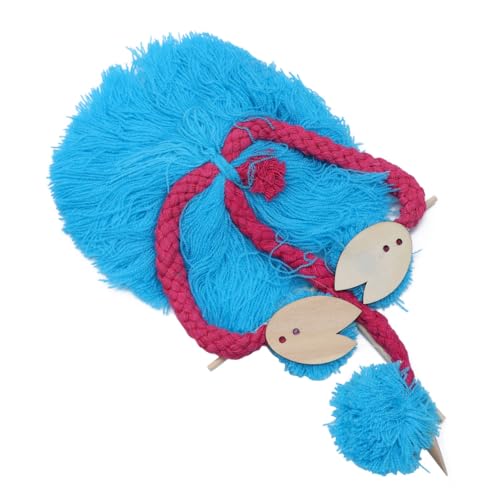 VICASKY 5 Stück Schnur Flamingo Plüschtier Flamingo-Marionetten-Spielzeug Handpuppen Kuscheltiere Stofftiere, Plüschtiere marionetten für Kinder Spielzeug für Kinder Kid Toys Bambus Blue von VICASKY