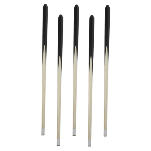 VICASKY 5 Stück Teiliges Mini Pool Queue Set aus Holz für Kurz und Leicht Kindgerechte Billard Queue Sticks Konzentration und Koordination Beim Spiel VICASKY 5 Stück Teiliges Mini Pool Queue Set aus Holz für Kurz und Leicht Kindgerechte Billard Queue Sticks Konzentration und Koordination Beim Spiel von VICASKY