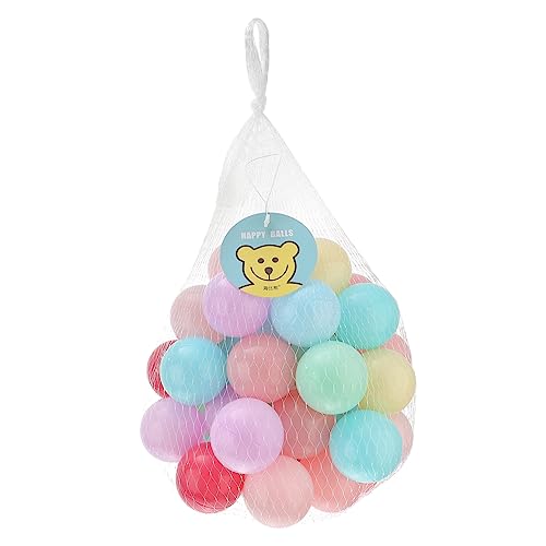 VICASKY 50 Stück Meeresball kinderspielzeug für säuglingsspielzeug Children Toys spielsachen für Buntes mit Ozeanbällen Bälle für Bällebad Sport Colorful von VICASKY