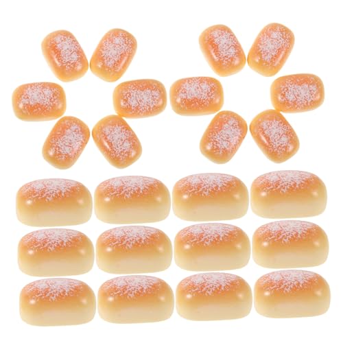 VICASKY 50 Stück Teiliges Miniatur Brot aus Resin Realistische Kokosnuss-brötchen Nachbildung Langlebige Küchen-deko und DIY Bastelzubehör für Puppenhaus und Kreative Wohnraumgestaltung VICASKY 50 Stück Teiliges Miniatur Brot aus Resin Realistische Kokosnuss-brötchen Nachbildung Langlebige Küchen-deko und DIY Bastelzubehör für Puppenhaus und Kreative Wohnraumgestaltung von VICASKY