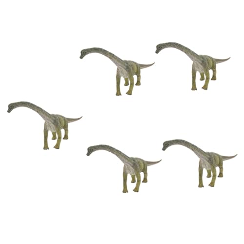 VICASKY 5St Brachiosaurus-Simulationsmodell Dinosaur Toys Dinosaur Spielzeug kognitives Dinosauriermodell Dinosaurier-Statue für Kinder Kinder-Dinosaurier-Statue Dinosaurier-Dekore Spielen von VICASKY