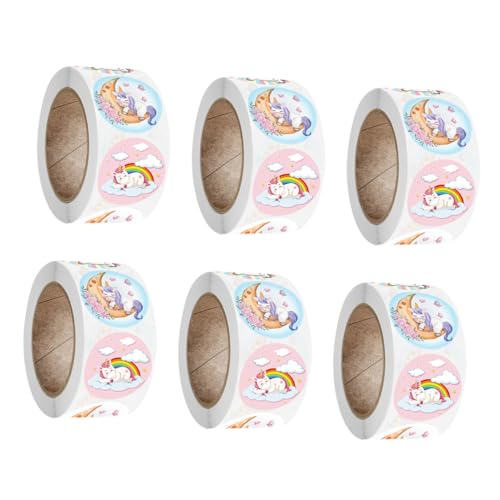 VICASKY 6 Rollen Belohnungsaufkleber für Kleinkinder Jahre Selbstklebende Cartoon Tier Etiketten Niedliche Motivationsaufkleber für Kinderpapierwaren und Geschenkverzierung VICASKY 6 Rollen Belohnungsaufkleber für Kleinkinder Jahre Selbstklebende Cartoon Tier Etiketten Niedliche Motivationsaufkleber für Kinderpapierwaren und Geschenkverzierung von VICASKY