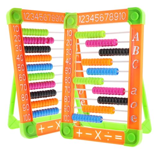 VICASKY 6 STK Abakus Zahlen-Matching-Spiel Taschenrechner-Spielzeug Für Kinder Lernspiel Für Kinder Plastik von VICASKY