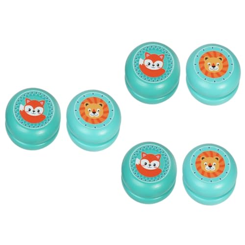 VICASKY 6 STK Kinder- -Spielzeug Yoyo-Spielzeug Yoyo-Ball-Spielzeug Anfänger-Yoyo Spielzeug für Kinder Kinderspielzeug Spielzeuge Jo-Jo-Spielzeug aus Holz Cartoon- -Spielzeug Bambus von VICASKY