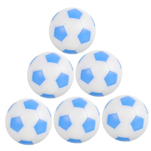VICASKY 6 Stück Mini Tischfußball Bälle Ersatzkugeln für Tischkicker Tischspiel Zubehör in Lebhaften Farben für Indoor Spielspaß und Hand Auge koordination VICASKY 6 Stück Mini Tischfußball Bälle Ersatzkugeln für Tischkicker Tischspiel Zubehör in Lebhaften Farben für Indoor Spielspaß und Hand Auge koordination von VICASKY