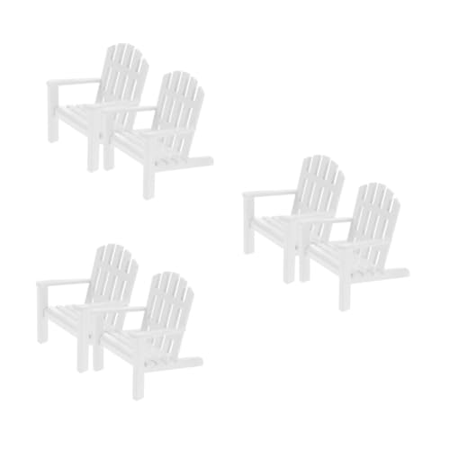 VICASKY 6 Stück Miniatur Holzstuhl Weiß Puppenhaus Möbel Natürlicher Holzstuhl Vielseitige Dekoration Sammelobjekt Eleganter Hochzeitstortenaufsatz Handgefertigt Strand Thema VICASKY 6 Stück Miniatur Holzstuhl Weiß Puppenhaus Möbel Natürlicher Holzstuhl Vielseitige Dekoration Sammelobjekt Eleganter Hochzeitstortenaufsatz Handgefertigt Strand Thema von VICASKY