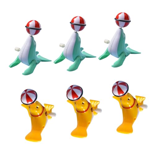 VICASKY 6 Stück Teiliges Aufziehspielzeug Meeressäuger Form Langlebige Mechanische Spieluhr Bunte Tier Spielzeuge für Motorische Entwicklung und Spielerisches Lernen Zufällige Farbe VICASKY 6 Stück Teiliges Aufziehspielzeug Meeressäuger Form Langlebige Mechanische Spieluhr Bunte Tier Spielzeuge für Motorische Entwicklung und Spielerisches Lernen Zufällige Farbe von VICASKY