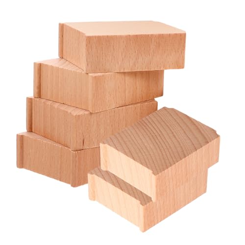 VICASKY 6 Stück Teiliges Holz Brückenpfeiler für Holzeisenbahn Stabile Zugstrecken Erhöhung Kinderfreundliche Holzbrücken Stützen für Verbessertes Spiel und Feinmotorische Entwicklung VICASKY 6 Stück Teiliges Holz Brückenpfeiler für Holzeisenbahn Stabile Zugstrecken Erhöhung Kinderfreundliche Holzbrücken Stützen für Verbessertes Spiel und Feinmotorische Entwicklung von VICASKY