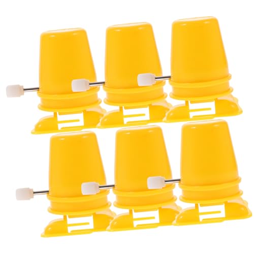 VICASKY 6 Stück Teiliges Kompakter Aufziehmechanismus für DIY Kunststoff Zubehör für Handwerksprojekte Ersatzteil zum Basteln Beweglicher Roboter Spielzeuge Gelb VICASKY 6 Stück Teiliges Kompakter Aufziehmechanismus für DIY Kunststoff Zubehör für Handwerksprojekte Ersatzteil zum Basteln Beweglicher Roboter Spielzeuge Gelb von VICASKY