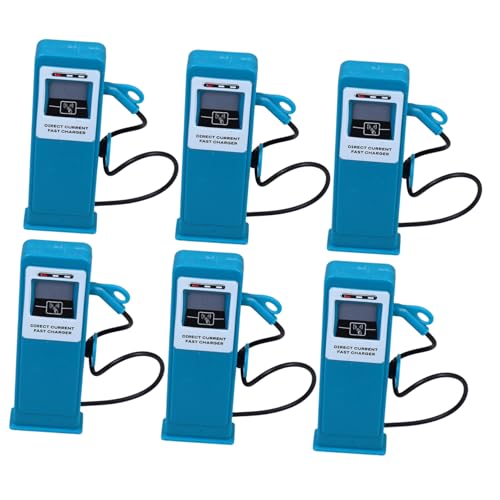 VICASKY 6 Stück Teiliges Miniatur Ladestation Spielset aus Sicherem Material Realistisches Architektur Verkehrsmodell für Fördert Verkehrsregelverständnis und Energiesparendes Lernen im VICASKY 6 Stück Teiliges Miniatur Ladestation Spielset aus Sicherem Material Realistisches Architektur Verkehrsmodell für Fördert Verkehrsregelverständnis und Energiesparendes Lernen im von VICASKY