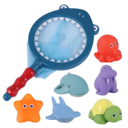 VICASKY 6St Wasserspielspielzeug badewannenspielzeug badespielzeug ab 6 Monate Water Toys Badespielzeug Thermochromic -Badespielzeug Babyzubehör Blue von VICASKY