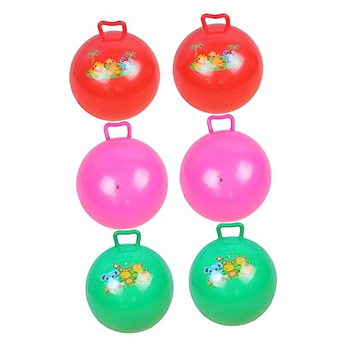 VICASKY 6St den Ball klopfen Blasenmacher Ballon Blase Zauberstab Schaumstoff-Bällebad prallen kinderspiele Spiele Toys Hüpfburder für Springender Ball Plastik von VICASKY