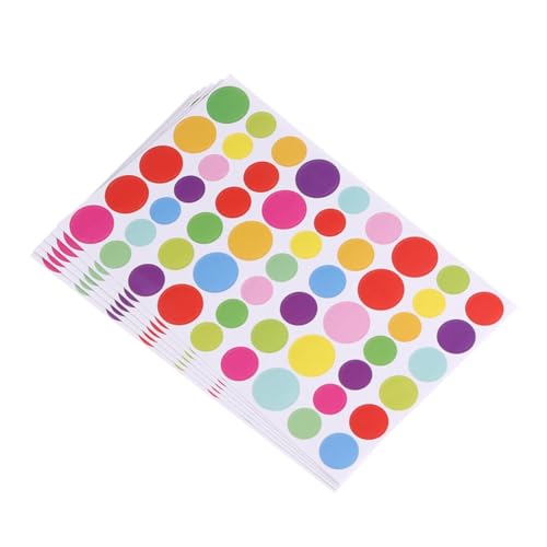 VICASKY 6stücke Aufkleber Rund Bunte Aufkleber Handkonto DIY Alben Foto Etiketten Selbstklebende Für Journal Sammelalbum Spielzeug Für Junge Mädchen VICASKY 6stücke Aufkleber Rund Bunte Aufkleber Handkonto DIY Alben Foto Etiketten Selbstklebende Für Journal Sammelalbum Spielzeug Für Junge Mädchen von VICASKY