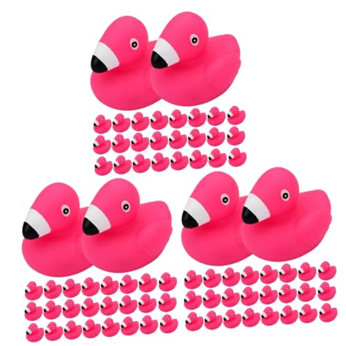 VICASKY 72 STK Flamingo-Spielzeug Chaps Kinder tiegerkostuem Kinder kindercroks Bath tub Toys badewanne Spielzeug Wasserspielzeug für Kleinkinder Wasserspielzeug für Babys Vinyl Rosy von VICASKY