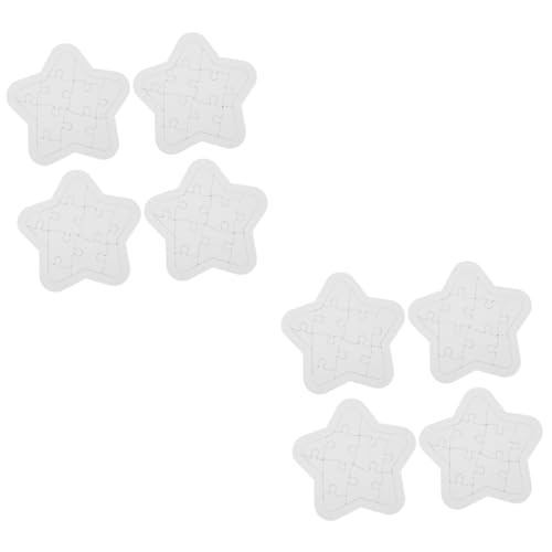 VICASKY 8 Sätze Puzzle Rätsel Kleinkind Kinder Rätsel Großrätsel Für Kinder Graffiti-rätsel Rätsel Für Kleinkinder Lernspielzeug Für Kinder Lernspielzeug Für Kleinkinder DIY-färbung Papier von VICASKY