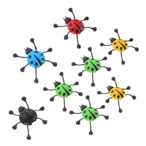 VICASKY 8 Stück Teiliges Klebrige Marienkäfer aus TPR Lustige Wandkletterer für Geburtstags Mitgebsel und Partygeschenk Stressabbauend Leicht und Handlich VICASKY 8 Stück Teiliges Klebrige Marienkäfer aus TPR Lustige Wandkletterer für Geburtstags Mitgebsel und Partygeschenk Stressabbauend Leicht und Handlich von VICASKY