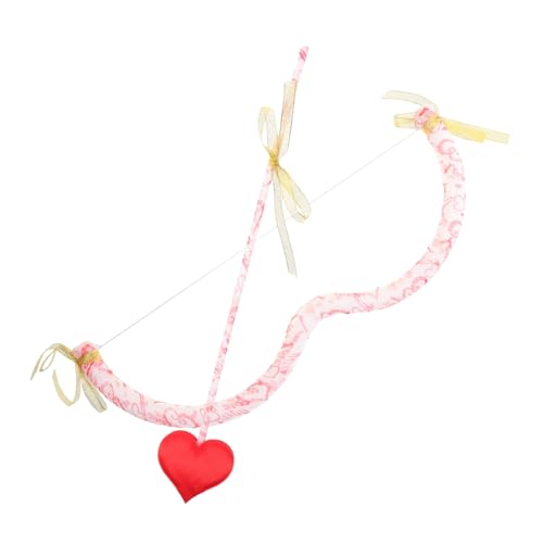 VICASKY Amors Amor-Set zum Valentinstag Kostüm romantische Verzierung Valentinstag deko Party Dekoration Mini-Cupid-Bogen- -Requisite Amor Bogen Bogen des Amors Schleife von VICASKY