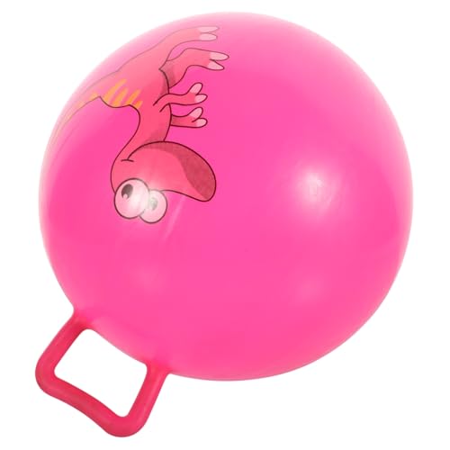 VICASKY Aufblasbarer Hüpfball Für Kinder Pädagogisches Spring Spielzeug Mit 25 cm Durchmesser Zufälligen Farben Ideal Für Drinnen Und Draußen Fördert Bewegung Und Koordination von VICASKY