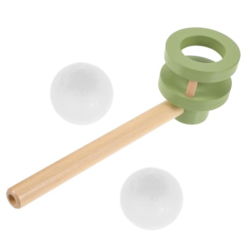 VICASKY Balancierendes Holz blasrohr Kleines Schwimmendes Ballspiel für Pädagogisches Familienspiel zur Motorik Atemkontrolle Geburtstagsgeschenk Grün VICASKY Balancierendes Holz blasrohr Kleines Schwimmendes Ballspiel für Pädagogisches Familienspiel zur Motorik Atemkontrolle Geburtstagsgeschenk Grün von VICASKY