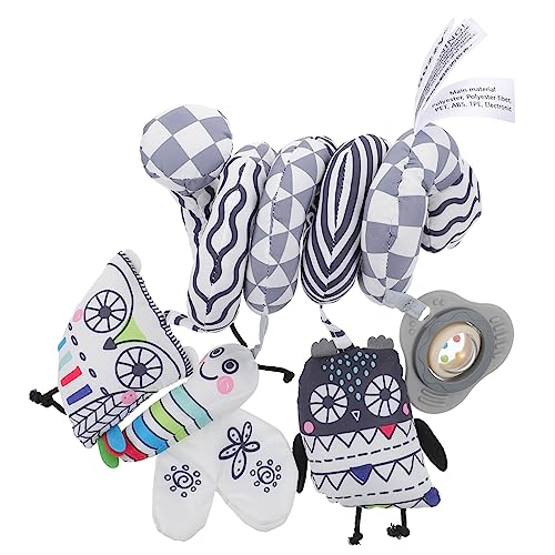 VICASKY Bb Plüschtier Kinderwagen Kinderspielzeug 0-6 Monate Für Neugeborene Kinderwagenspielzeug Säuglingsspielzeug 0-3 Monate Polyester von VICASKY