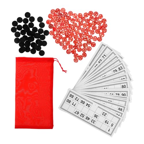 VICASKY Bingo Brettspiel Klassisches Partyspiel mit Langlebigen Holzteilen Kompakt und Tragbar Geeignet für Große Gruppen Altersstufen für Familienfeiern und Gesellschaftsspiele VICASKY Bingo Brettspiel Klassisches Partyspiel mit Langlebigen Holzteilen Kompakt und Tragbar Geeignet für Große Gruppen Altersstufen für Familienfeiern und Gesellschaftsspiele von VICASKY