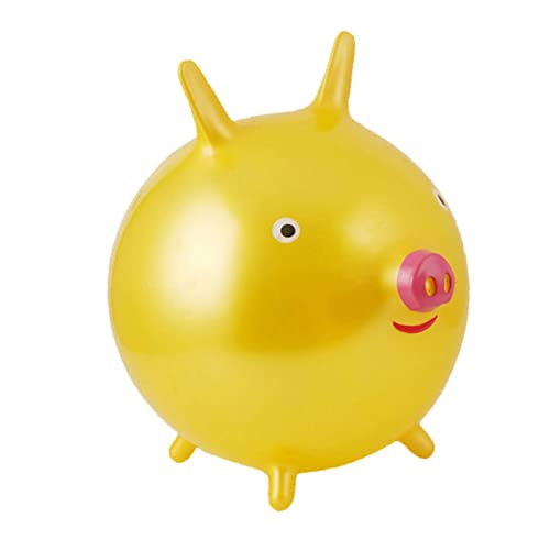 VICASKY Chowder Bouncing Ball aufblasbares Spielzeug aufblasbarer Springball Kinderspielzeug Kinder Outdoor Spielzeug Kleinkindspielzeug Dicker Springender Ball Cartoon-Bounce-Ball PVC von VICASKY