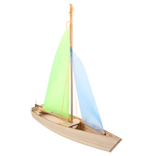 VICASKY DIY Segelboot Bausatz Für Selbstmontage Spielzeugboot Aus Kreatives Modell Schiff Für Vorschulkinder Handgefertigtes Lernspielzeug Verfügbar von VICASKY