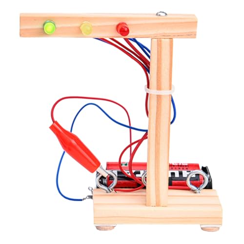 VICASKY DIY Verkehrsampel Modell Set Für Lehrspielzeug Zur Von Wissenschaft Und Technik Experimentierkasten Für Kreative Bastelprojekte Ohne Batterien von VICASKY