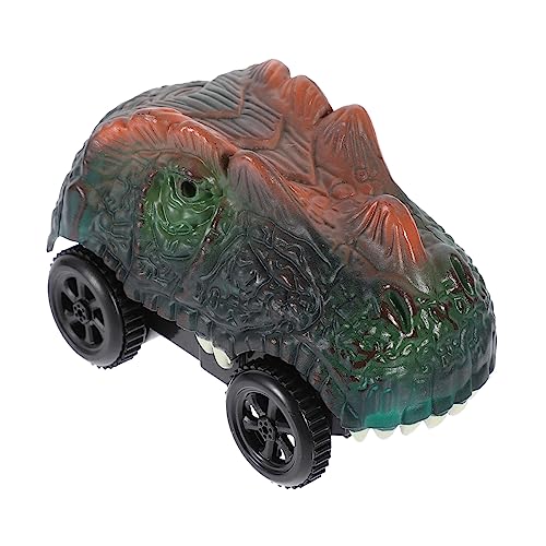 VICASKY Dinosaurier-Auto Spielzeug für Kinder kinderspielzeug Kinder spielzeuge Electric Toy car Rennwagen Kinder elektrofahrzeuge elektrisches Schienenfahrzeug Kinder-Track-Auto Abs Green von VICASKY