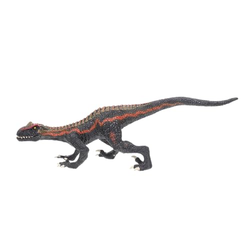 VICASKY Dinosaurier-Spielzeug Mini-Tierspielzeug Desktop-Spielzeug Tiere Spielzeug Kleinkindspielzeug buchregal Dekoration kinderzimmerdeko Kinderspielzeug Lernspielzeug Plastik Black von VICASKY