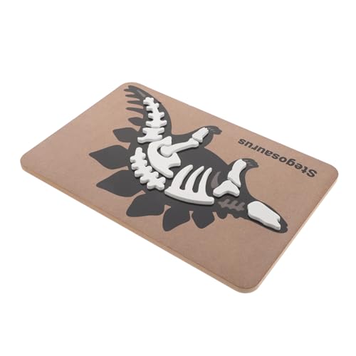 VICASKY Dinosaurier-fossilien-Puzzle DIY-Dinosaurier-puzzlespielzeug Montage 3D-Puzzle Kind Dinosaurier Spielzeug Dinosaurierknochen Für Kinder Dinosaurier-Puzzles Aus Holz Black Hölzern von VICASKY