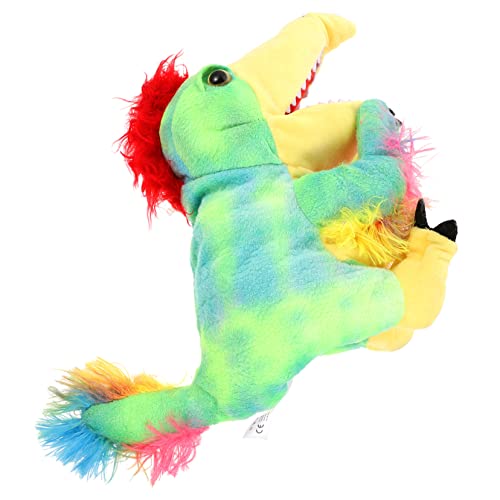 VICASKY Dinosaurier-handpuppe Storytime-handspielzeug Dekorative Dinosaurierpuppe Realistische Dinosaurierpuppe Pädagogisches Dinosaurierspielzeug Kreatives Handspielzeug Pp Baumwolle von VICASKY